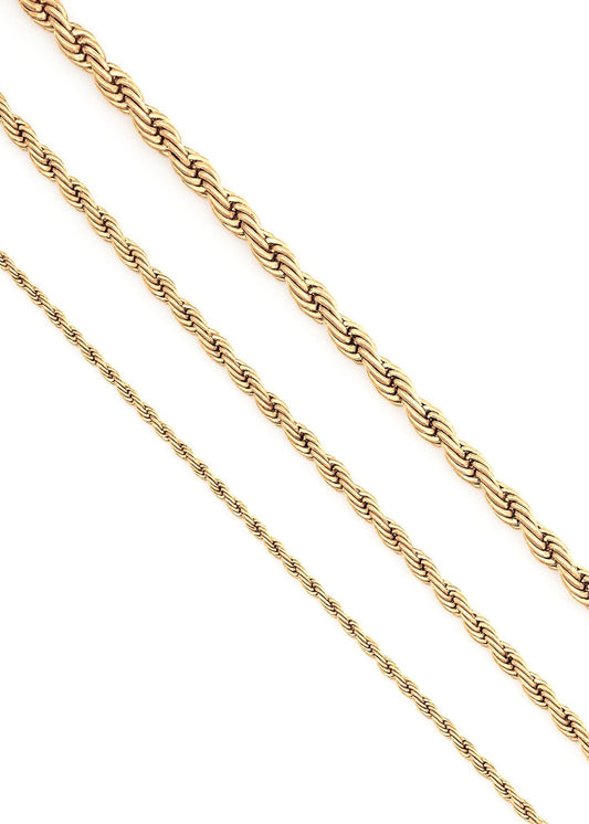 SMALL BRAIDED NECKLACE